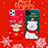 Silicone Candy Rubber Gel Christmas Pattern Soft Case Cover C01 for Apple iPhone 11 Pro