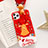 Silicone Candy Rubber Gel Christmas Pattern Soft Case Cover C03 for Apple iPhone 11 Pro Red