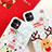 Silicone Candy Rubber Gel Christmas Pattern Soft Case Cover for Apple iPhone 11