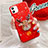 Silicone Candy Rubber Gel Christmas Pattern Soft Case Cover for Apple iPhone 12