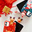 Silicone Candy Rubber Gel Christmas Pattern Soft Case Cover S01 for Apple iPhone 12 Mini