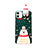 Silicone Candy Rubber Gel Christmas Pattern Soft Case Cover S02 for Apple iPhone 12 Mini