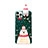 Silicone Candy Rubber Gel Christmas Pattern Soft Case Cover S02 for Apple iPhone 12 Pro Max