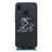Silicone Candy Rubber Gel Constellation Soft Case Cover S02 for Huawei Nova 3e Black