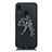 Silicone Candy Rubber Gel Constellation Soft Case Cover S05 for Huawei Nova 3e Black
