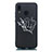 Silicone Candy Rubber Gel Constellation Soft Case Cover S10 for Huawei Nova 3e Black