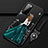 Silicone Candy Rubber Gel Dress Party Girl Soft Case Cover for Huawei Honor Play4 5G Green