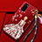 Silicone Candy Rubber Gel Dress Party Girl Soft Case Cover for Huawei Honor View 30 Pro 5G Red