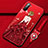 Silicone Candy Rubber Gel Dress Party Girl Soft Case Cover for Huawei Mate 40 Lite 5G Red