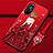 Silicone Candy Rubber Gel Dress Party Girl Soft Case Cover for Huawei Nova 8 Pro 5G Red