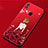 Silicone Candy Rubber Gel Dress Party Girl Soft Case Cover for Huawei P Smart (2019) Red