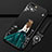 Silicone Candy Rubber Gel Dress Party Girl Soft Case Cover for Oppo A12e Black