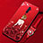 Silicone Candy Rubber Gel Dress Party Girl Soft Case Cover for Oppo Reno 10X Zoom Red