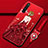 Silicone Candy Rubber Gel Dress Party Girl Soft Case Cover for Realme X50 5G Red