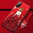 Silicone Candy Rubber Gel Dress Party Girl Soft Case Cover for Realme X7 Pro 5G Red