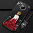 Silicone Candy Rubber Gel Dress Party Girl Soft Case Cover for Xiaomi Mi 10T Lite 5G Red and Black