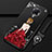 Silicone Candy Rubber Gel Dress Party Girl Soft Case Cover for Xiaomi Poco F2 Pro Red and Black