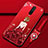 Silicone Candy Rubber Gel Dress Party Girl Soft Case Cover for Xiaomi Poco X2 Red