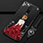 Silicone Candy Rubber Gel Dress Party Girl Soft Case Cover for Xiaomi Poco X2 Red and Black