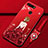 Silicone Candy Rubber Gel Dress Party Girl Soft Case Cover K01 for Huawei Honor View 20 Red