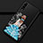 Silicone Candy Rubber Gel Dress Party Girl Soft Case Cover S02 for Huawei Nova 5 Pro