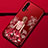 Silicone Candy Rubber Gel Dress Party Girl Soft Case Cover S02 for Huawei Nova 5 Pro Red