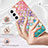 Silicone Candy Rubber Gel Fashionable Pattern Soft Case Cover A01 for Samsung Galaxy S21 Plus 5G