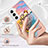 Silicone Candy Rubber Gel Fashionable Pattern Soft Case Cover A01 for Samsung Galaxy S21 Plus 5G