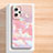 Silicone Candy Rubber Gel Fashionable Pattern Soft Case Cover for Xiaomi Redmi Note 12 Explorer Pink
