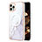 Silicone Candy Rubber Gel Fashionable Pattern Soft Case Cover Mag-Safe Magnetic for Apple iPhone 14 Pro White