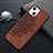 Silicone Candy Rubber Gel Fashionable Pattern Soft Case Cover S01 for Apple iPhone 14 Plus Brown