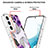 Silicone Candy Rubber Gel Fashionable Pattern Soft Case Cover S01 for Samsung Galaxy S22 Plus 5G