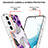 Silicone Candy Rubber Gel Fashionable Pattern Soft Case Cover S01 for Samsung Galaxy S23 Plus 5G