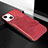 Silicone Candy Rubber Gel Fashionable Pattern Soft Case Cover S02 for Apple iPhone 14 Plus Red