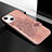 Silicone Candy Rubber Gel Fashionable Pattern Soft Case Cover S02 for Apple iPhone 14 Plus Rose Gold