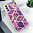 Silicone Candy Rubber Gel Fashionable Pattern Soft Case Cover S02 for Samsung Galaxy S22 Plus 5G Purple