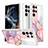 Silicone Candy Rubber Gel Fashionable Pattern Soft Case Cover S02 for Samsung Galaxy S22 Ultra 5G