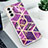 Silicone Candy Rubber Gel Fashionable Pattern Soft Case Cover S02 for Samsung Galaxy S23 5G Purple