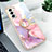 Silicone Candy Rubber Gel Fashionable Pattern Soft Case Cover S02 for Samsung Galaxy S23 Plus 5G Pink