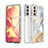 Silicone Candy Rubber Gel Fashionable Pattern Soft Case Cover S03 for Samsung Galaxy S21 5G Gray