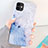 Silicone Candy Rubber Gel Fashionable Pattern Soft Case Cover S04 for Apple iPhone 11 Blue