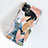 Silicone Candy Rubber Gel Fashionable Pattern Soft Case Cover S15 for Apple iPhone 11 Orange