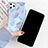 Silicone Candy Rubber Gel Fashionable Pattern Soft Case Cover S15 for Apple iPhone 11 Pro Max Sky Blue