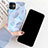 Silicone Candy Rubber Gel Fashionable Pattern Soft Case Cover S15 for Apple iPhone 11 Sky Blue