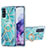 Silicone Candy Rubber Gel Fashionable Pattern Soft Case Cover with Finger Ring Stand Y01B for Samsung Galaxy S20