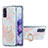 Silicone Candy Rubber Gel Fashionable Pattern Soft Case Cover with Finger Ring Stand Y01B for Samsung Galaxy S20 5G