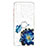 Silicone Candy Rubber Gel Fashionable Pattern Soft Case Cover with Finger Ring Stand Y01X for Samsung Galaxy S20 5G Blue