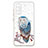 Silicone Candy Rubber Gel Fashionable Pattern Soft Case Cover with Finger Ring Stand Y01X for Samsung Galaxy S20 5G Mixed