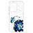 Silicone Candy Rubber Gel Fashionable Pattern Soft Case Cover with Finger Ring Stand Y01X for Samsung Galaxy S20 Ultra 5G Blue