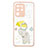 Silicone Candy Rubber Gel Fashionable Pattern Soft Case Cover with Finger Ring Stand Y01X for Samsung Galaxy S20 Ultra 5G Yellow
